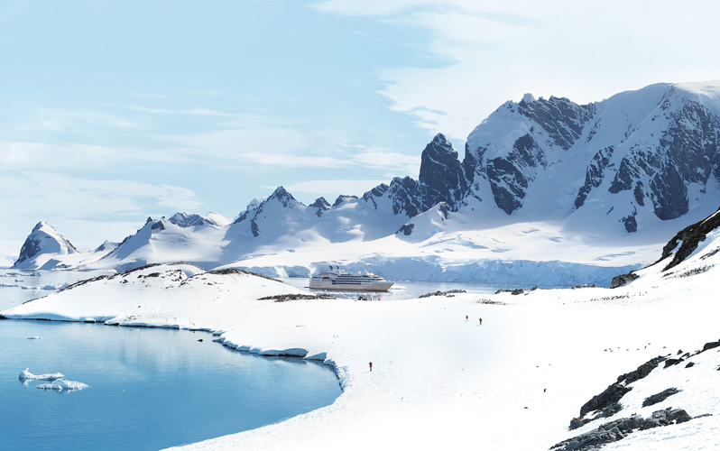 Экспедиционный круиз к Антарктическому полуострову на мега-яхте класса «люкс» Le Lyrial